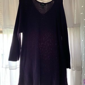LAST CHANCE Purple tunic sweater